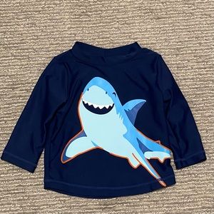 Just One You‎ by Carters Shark Rash Guard size 6 months